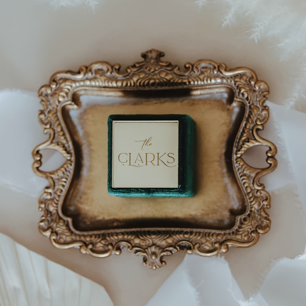 Custom Wedding Ring Box for Engagements